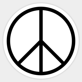 Peace sign Sticker